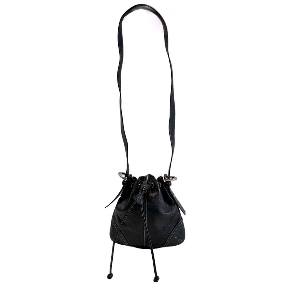 Coach Metro Small Leather Bucket Shoulder or Crossbody Handbag‎